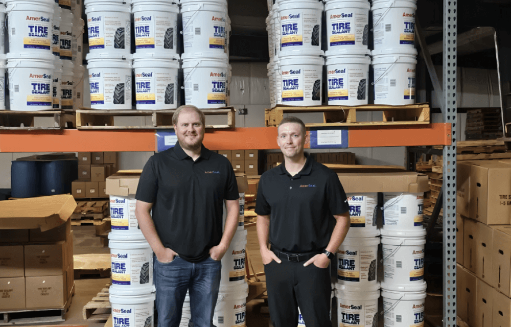 Ben Johnson and Trevor Jueneman, owners of Amerseal